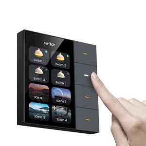 کلید هوشمند با مانیتور 3.5 اینچ هومینت