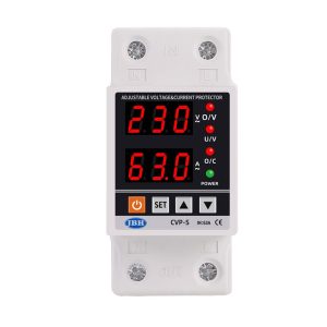 محافظ ولتاژ جریان تک فاز 80 آمپر JBH